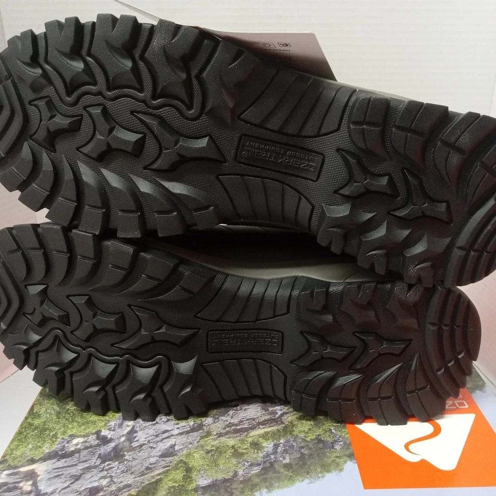 Ozark Trail OT Meadows 2.0 Men's Hiking Boots Size 12 Brown Waterproof‎ Leather
